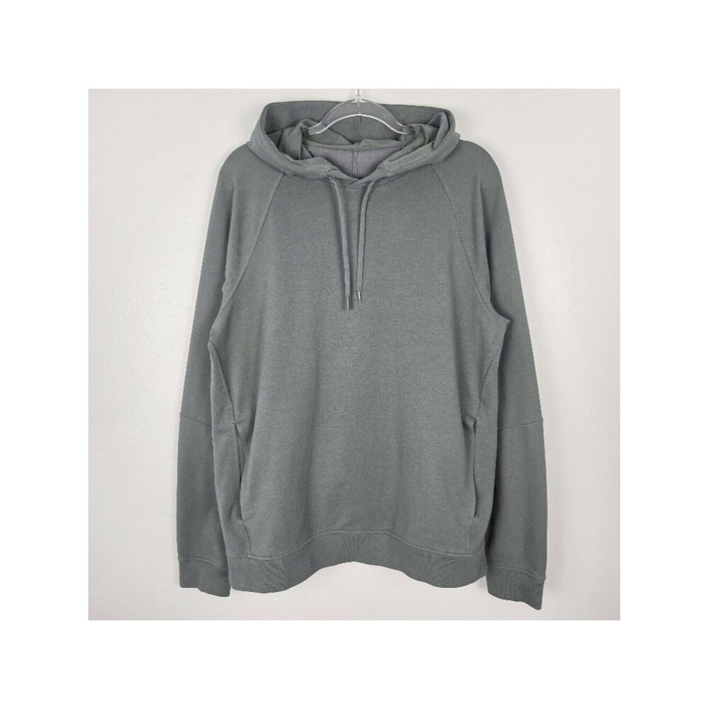 Lululemon City Sweat Pullover Hoodie Sweatshirt Green Size L